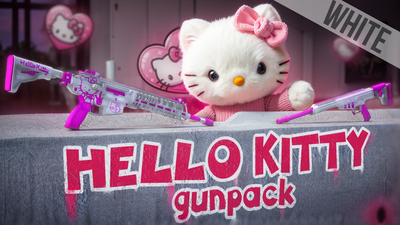 Gunpack - Hello Kitty White