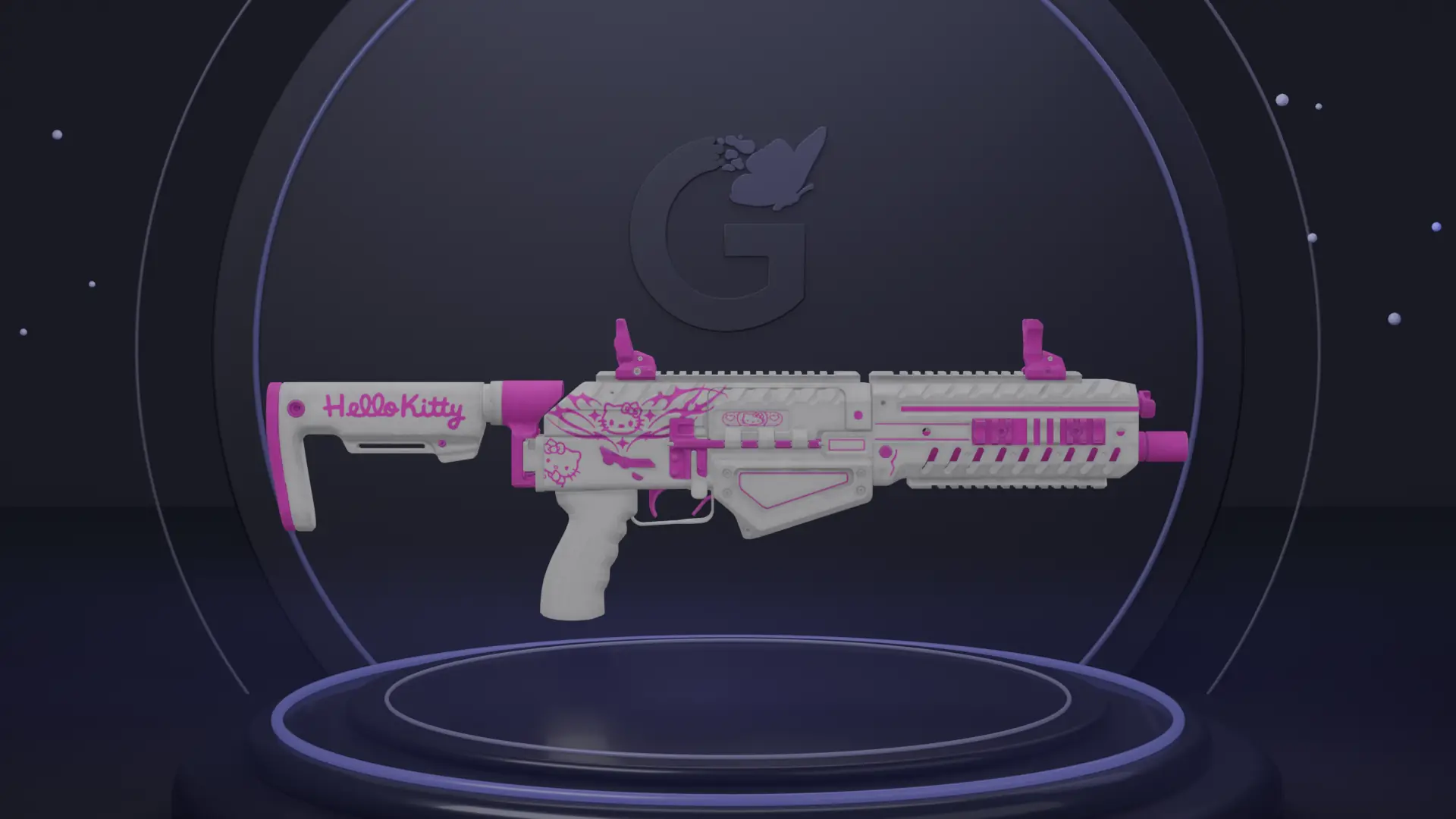 Heavy Shotgun - Hello Kitty White