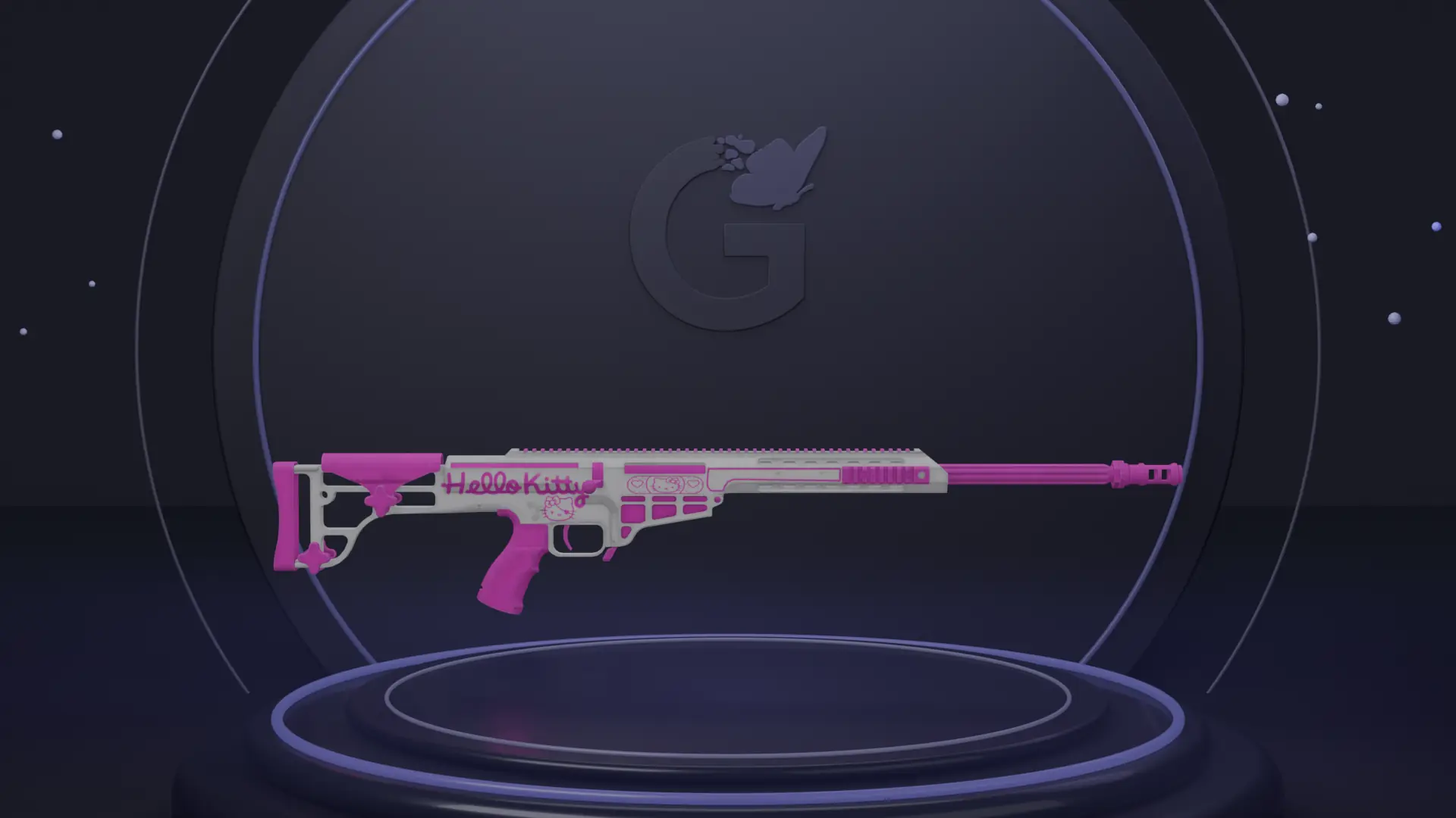 Heavy Sniper MK2 - Hello Kitty White